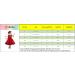 TTYAOVO Baby Princess Dress | Baptism & Wedding Tutu Gown - Red (3-4 Years) - Buy Online on GoSupps.com