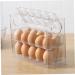 PRETYZOOM Egg Storage Box Egg Holder for Fridge Egg Storage Drawer Egg Preservation Holder Side Door Egg Plate - Buy Online on GoSupps.com
