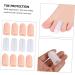 Healifty 12 Pairs Toe Splitter High Heel Protectors - Silicone Gel Toe Sleeves for Ingrown Toes - Breathable & Assorted Colors - Buy Online on GoSupps.com
