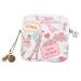 Healifty Sanitary Napkin Bag Large Capacity Sanitary Pad Organizer(Romantic Paris)