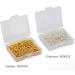 Coolrunner 300cs Small Screw Eye Pins 10mm x 4.5mm - Silver & Gold Eye Screw Clasps for DIY Arts - Threaded Eyelets Hooks - Buy Online on GoSupps.com