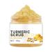 Hocossy Turmeric Body Scrub Tumeric Scrub for Remove Acne Dark Spots Hyperpigmentation Smooth Skin Brightening Body Scrub for Deep Cleansing Moisturizing - 150ML (Scrub)