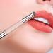 Lip Brush Silicone Lip Applicator - Portable Lip Oil Brush with Round Head Portable Makeup Accessories Lip Oil Brush with Lid Soft Double Head Lipstick Brush for Everyday Use pink - Buy Online on GoSupps.com
