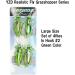YZD Realistic Fly Grasshopper Series - Large Green 4pcs | High-Quality Fishing Lures - Buy Online on GoSupps.com