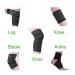 DaoKent Knee Thigh Calf Splint Support Brace - Compression Strap for Sports & Gym - Black, One Size Fits Most - Buy Online on GoSupps.com