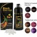 HADAVAKA 500 ml Black Hair Dye Shampoo Instant Hair Colouring Semi-Permanent Hair Dye 3-In-1 Shampoo For Men and Women Restore Hai - Buy Online on GoSupps.com