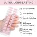 Semi Cured Gel Nails Strips 20 Stickers Nail Wraps Soft Long Lasting Self-Adhesive Gel Nail Stickers Waterproof Salon-Quality Gel Nail Strips for Nails French Tip Manicure UV/LED Lamp Required - Buy Online on GoSupps.com
