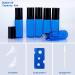 Benecreat 30 Pack 5ml Cobalt Blue Glass Roller Bottles - Essential Oils with Stainless Steel Balls Pipets & Funnels for Optimal Use - Buy Online on GoSupps.com