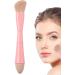 Double Ended Makeup Brush 4 in 1 Retractable Travel Cosmetic Brush Precision Makeup Sponge for Powder Eyeshadow Portable Cosmetics Tools for Daily Life Pink - Buy Online on GoSupps.com