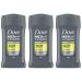 Dove Men + Care Antiperspirant Active + Fresh 2.7 oz (Pack of 3)