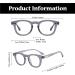 LJCZKA Blue Light Blocking Glasses for Men & Women - Retro Small Round Frame Eyeglasses for Anti Eyestrain - Clear Frame Style - Buy Online on GoSupps.com