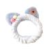 amangul Spa Headband Plush for Ears Headbands Antlers Makeup Hairband -slip Kitten Ear for Head Wrap Elastic Headbands fo(5)