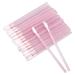 300PCS Glitter Crystal Lip Brush, Disposable Lip Brushes Lip Gloss Applicators Lipstick Gloss Wands Applicator Perfect Makeup Tool Kits (Pink) Baby Pink