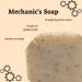 Mechanics Soap Bar - 5oz Citrus Exfoliating Handmade Soap for Heavy Duty Grease Removal - Poppy Seed Scrub for Mechanics - Buy Online on GoSupps.com