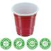 Party Bargains Mini Red Plastic Shot Glasses - 2oz (360 Pack) - Disposable Cups for Jello Shots, Condiments, Snacks - 360 Count (Pack of 3) - Buy Online on GoSupps.com