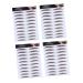 NOLITOY 4pcs Stickers Fake D Female for Hair-like Girl Imitation Brow Shaping Makeup Grooming Stimulation