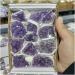 Natural Stones Natural Crystal 1 Box Natural Raw Amethyst Quartz Purple Crystal Cluster Stones Specimen Home Decoration Crafts Decoration Ornament Power Stone Crystal Natural Ston ningxiao - Buy Online on GoSupps.com