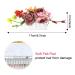 4 Pack Rose Flower Silver Wire Hair Combs - Women's Wedding Bridal Accessories - Buy Online on GoSupps.com