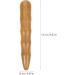 8-Piece Acupressure Wooden Massage Tool Set - Body Muscle Massager & Reflex Zone Scraper for Enhanced Relaxation - Buy Online on GoSupps.com