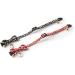 Necoichi Zen Hariko Charm Cat Collar in Red - Stylish and Safe Collar for your Feline Friend - Buy Online on GoSupps.com
