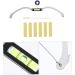 Baluue 1pc Microblading Eyebrow The Tools Eyebrow Measure Tool Silver Eyebrow Positioning Tool - Buy Online on GoSupps.com