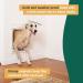 Hakuna Pets Deluxe Aluminum Pet Door for Screens, Doors & Walls up to 2.76 Thick - Small (Up to 20 lbs) - White - Buy Online on GoSupps.com