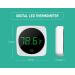 Digital Aquarium Thermometer with LED Display - High Accuracy to 0.9F - Wireless - Ideal for Fish, Axolotl, Turtle Tank - Fahrenheit Measurement - Buy Online on GoSupps.com