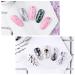 3-Pack Blue Nail Art Brushes Set | Professional Detailed DIY Tools for Nail Art Design - Buy Online on GoSupps.com