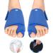 Hallux Valgus Rail & Bunion Corrector - Pain Relief for Overlapping Toes Gel Pillows & Metal Rod Support - Buy Online on GoSupps.com