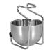 Stainless Steel Shaving Brush & Razor Stand Holder Set | Complete Shaving Bowl & Soap Cup Care for Men | Premium Grooming Essentials - Buy Online on GoSupps.com