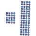 TEHAUX 400 Pcs Time Gem Patch Bracelet Kits Zodiac Beads Cabochons Horoscope Charms Pendants for Necklaces Necklace Beads Earring Keychain DIY Craft Patch Glass Jewelry 3D Round Beads As Shownx4pcs 1.8X1.8cmx4pcs
