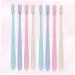 Partykindom 4 Boxes of 8 Travel Toothbrushes - Portable Dental Care Brushes for Camping & Travel - Buy Online on GoSupps.com