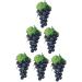 Artibetter 12 Pcs Artificial Bunch of Grapes Faux Greenery Garland Greenery Wreath Mini Decor Shop Window Decoration Lifelike Wet Grape Clusters Simulation Fake Grape Fake Grape Models Starch Blackx2pcs 10X14CMx2pcs - Buy Online on GoSupps.com