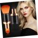 MAGICLULU Powder Brush Face Foundation Concealer Brush Foundation Makeup Brush Double Ended Makeup Brush Blush Lip Brush Eyeliner Synthetic Makeup Brush Beauty Tools The Face 16*3.5cm As Shown - Buy Online on GoSupps.com