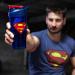 Shieldmixer Hero Pro Classic Shaker - 700ml BPA-Free Protein Shaker Bottle - Blue Gym Accessories for Fitness & Nutrition - Buy Online on GoSupps.com