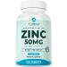PurePremium Zinc Supplement, Antioxidant, Zinc Oxide/Citrate, Non-GMO, Zinc 50mg, Zinc Immune Support for Adults, Zinc Supplements for Men & Women 100 Tablets