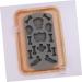 MARMERDO Halloween Mold Halloween Molds 2pcs Cake Mold Candy Silica Gel Skeleton Halloween Stencils Maniquine - Buy Online on GoSupps.com