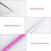 Professional Pink Nail Art Brushes Set - 5 Pcs for Precise and Delicate Nail Designs - Buy Online on GoSupps.com