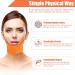 Face Slimming Belt - Double Chin Reducer Mask & Strap - Facial Lifting Orange Band - Buy Online on GoSupps.com