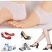 Buy 2 Pairs of Silicone Heel Cushions - Breathable Heel Spur Inserts for Pain Relief | International Shipping Available - Buy Online on GoSupps.com
