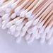 Buy Mignze 200 Cotton Swabs - Sustainable Bamboo & Cotton Swabs with Wooden Handles for Eco-Friendly Hygiene - Buy Online on GoSupps.com