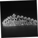 Beavorty bridal headpiece Tiara Comb Bridal Comb Headpiece Crown Comb Bridal Comb Rhinestone makeup bride earth tones - Buy Online on GoSupps.com