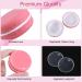 Stalife Travel Makeup Pots for Cream Small Sample Pot for Cosmetics Leakproof Mini Jars Toiletries Moisturiser with Lables (Plastic 6 Pcs) - Buy Online on GoSupps.com