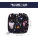 Exceart 1stk Aunt's Towel Bag - Stylish Pale Care Pad Holder for Women | Brindle ID & Money Exchange Coin Pack | Multi-Color Nylon Design - Buy Online on GoSupps.com