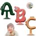 Dcpshtry baby bite toy 3 pieces toys for dental glue bath toy baby silicone-tetening for cognitive exercises in children from 3 to 24 months