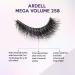 Ardell Mega Volume Lash 258 False Lashes - Curl Technology - 4 pairs - Buy Online on GoSupps.com