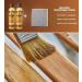 Howard Feed & Wax Furniture Polish - 2 Pack with Microfiber Towel - Beeswax Wood Conditioner for Enhanced Grain & Finish Preservation - Ideal Wood Polisher - 8 oz - Buy Online on GoSupps.com
