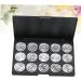 PLAFOPE 3pcs 15 Empty Cosmetic Case Cosmetic Cases for Traveling Travel Makeup Case Empty Makeup Eyeshadow - Buy Online on GoSupps.com