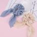 Jaciya 15 Pack Chiffon Hair Bow Scrunchies - Soft Elastic Hair Bands in 15 Colors - Buy Online on GoSupps.com