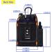 Vape Mod Carrying Bag with Straps - Portable Vapor Case for Box Mod, Tank, E-juice, Battery - Organize Your Vape Accessories On-the-Go! (CASE ONLY) - Buy Online on GoSupps.com